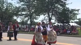 Polonez dance group Canada Pulaski Parade Buffalo NY