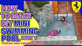 HOW TO MAKE DIY MINI POOL (KATAS NG OFW MINI SWIMMING POOL)