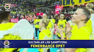 SULTANLAR LİGİ'NİN ŞAMPİYONU FENERBAHÇE OPET 💛💙