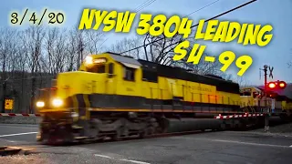 NYS&W 3804 Leading SU-99!! 3/4/20