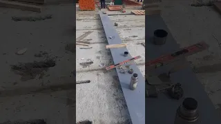Перекрытие плит по металлической балке, без капитальной стены