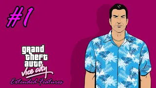 Grand Theft Auto Vice City: Extended Feauters - Вечерний чилл в Городе Порока #1 (100%)