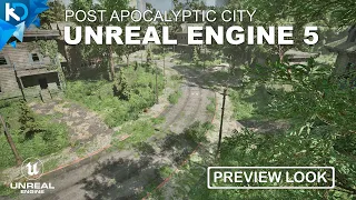 Post Apocalyptic City - Unreal Engine 5 - 1/5/2023