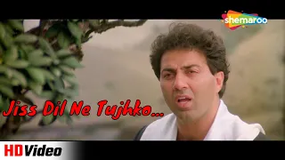 Jis Dil Ne Tujhko Part 2 | Lootere (1993) | Juhi Chawla | Sunny Deol | Kumar Sanu | Dard Bhare Gaane