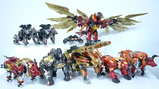 [4K] 캉토이즈 프레다킹 치유 썬더킹 합체!! 트랜스포머 Cang Toys Predaking Thunderking Chiyou Transformers