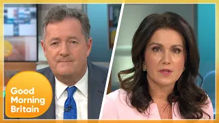 Susanna Reid Reacts to Piers Morgan's GMB Departure | Good Morning Britain