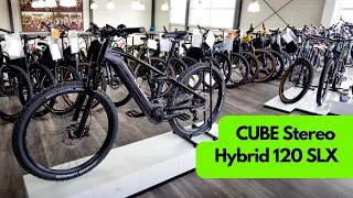 E-Bike Novelties 2023 | Cube Stereo Hybrid 120 SLX MTB Fully Trail | Horny Performance for 4.699,- €