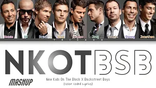 Backstreet Boys, New Kids On The Block - NKOTBSB Medley (Color Coded Lyrics)