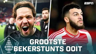 De GROOTSTE BEKERSTUNTS in de TOTO KNVB Beker 🏆🤯