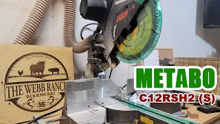 Metabo C12RSH2 (S) Sliding Miter Saw Assembly and Review