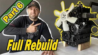 John Deere 855 Yanmar 3TN75RJ Engine Rebuild