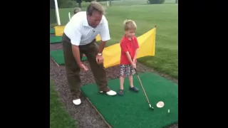 How To Teach Your Kids How To Play Golf!