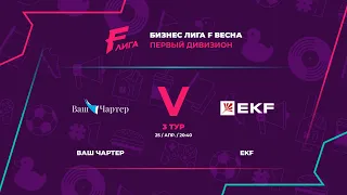 БИЗНЕС ЛИГА F "ВЕСНА 2024" | Ваш Чартер - : - EKF