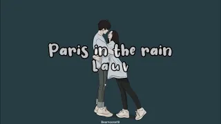 LAUV - Paris in the rain (Lyrics Video)