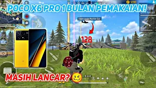 POCO X6 PRO TEST FREE FIRE MAX 1 BULAN PEMAKAIAN MASIH LANCAR? SOLO VS SQUAD