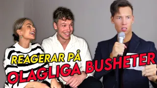 Reagerar på Olagliga Busheter!