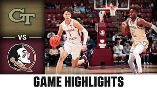 Georgia Tech vs. Florida State Men's Basketball Highlights (2022-23)