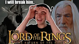 FIRST TIME WATCHING *RETURN OF THE KING* (extended) Movie Reaction! Part 1