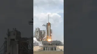 NASA space shuttle Atlantis launch
