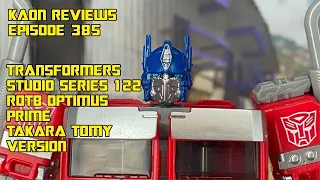 Transformers Studio Series 122 ROTB Optimus Prime (Takara Tomy version) (KAON REVIEWS - EPISODE 385)