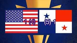 USA Vs Panama 1-1 (4) - (5) Penalty Shootout |CONCACAF Gold Cup 2023|