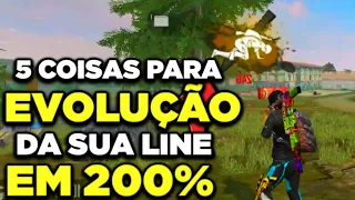 COMO SER RECONHECIDO | 5 PASSOS PARA SUA LINE SE DESTACAR - FREE FIRE