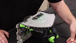 Detailed look at Festool’s newest track saw || TS 60 KEB