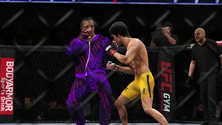 UFC4 Bruce Lee vs Super Big Jezra EA Sports UFC 4 - PS5