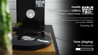 Madlib - Madlib Remixes 2 [1980s Saturday Morning Edition] (2004, 2xLP Album) | Full Vinyl Rip
