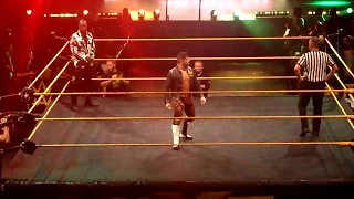 RAUL MENDOZA'S entrance at NXT Houston