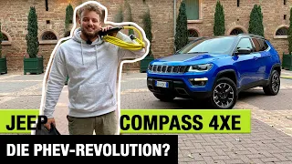 2020 Jeep Compass 4xe Plug-in Hybrid (240 PS) 🔋🔌  Die PHEV-Revolution? Fahrbericht | Review | Test