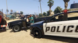 GTA 5 NPC Police Gang Wars