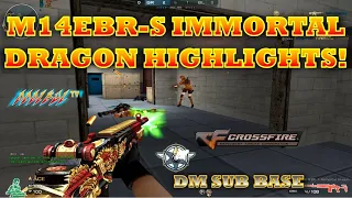 Rank Match DM Sub Base M14EBR-S Immortal Dragon Highlights! CrossFire Philippines!