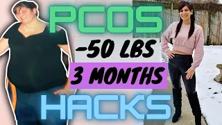 How I Hacked PCOS & LOST 50 POUNDS IN 3 MONTHS