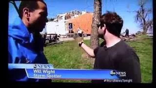 My Interview With ABC World News [Rochelle/Fairdale Tornado 2015] #limitlessproduction #tornado