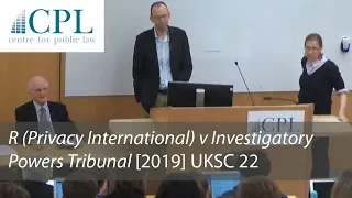 R (Privacy International) v Investigatory Powers Tribunal: Mark Elliott and Alison Young