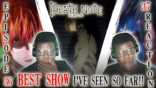 GOD of a NEW WORLD! | Death Note Episode 36 & 37 Reaction