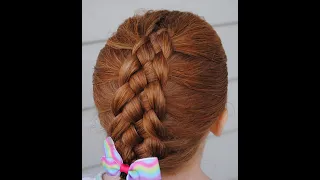 5 Strand Dutch Braid Tutorial