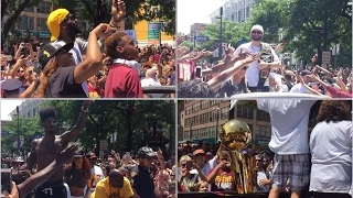 Cleveland Cavaliers Championship Parade Up Close (2016)