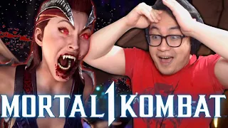 NITARA HAS FINALLY RETURNED!? Mortal Kombat 1 Official Megan Fox Becomes Nitara Trailer Reaction!