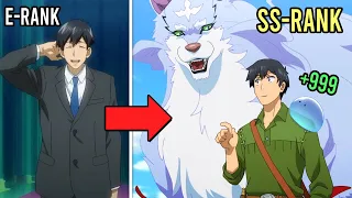 Salaryman Reincarnates As The Weakest E-Rank Hero But He Turns Legendary SS-Rank Wolf Into His Pet