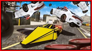 GTA 5 RP - DEVEL 16 FLIP CAR DESTROYING COPS