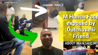 M Huncho Face Exposed by Dutchavelli Friend Monster Marv TV | Never Taken Mask Off Full Video 4k HD