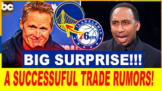 BIG NEWS FANS !!! EXCHANGE BETWEEN WARRIORS AND 76ERS RUMORS! GOLDEN STATE WARRIORS!