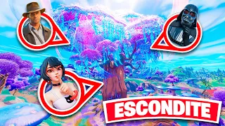 ESCONDITE en el ARBOL MAGICO de Fortnite! (GANADOR = 1.000$)