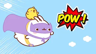 SUPER MOLANG is here to HELP ! 🤩 | Funny Compilation For kids