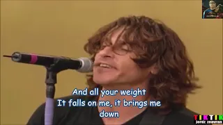 Collective Soul   "Heavy" [Lyrics]   7-25-1999 - Woodstock