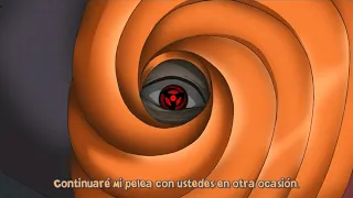 Tobi deja de actuar como tonto al enterarse de la Muerte de Itachi