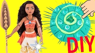 Moana DIY Play-Doh Heart of Te Fiti! Learn Colors with Disney Princess Moana!