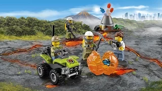 LEGO City VOLCANO STARTER SET (60120 )/ Стартовый набор Иследователи вулканов
